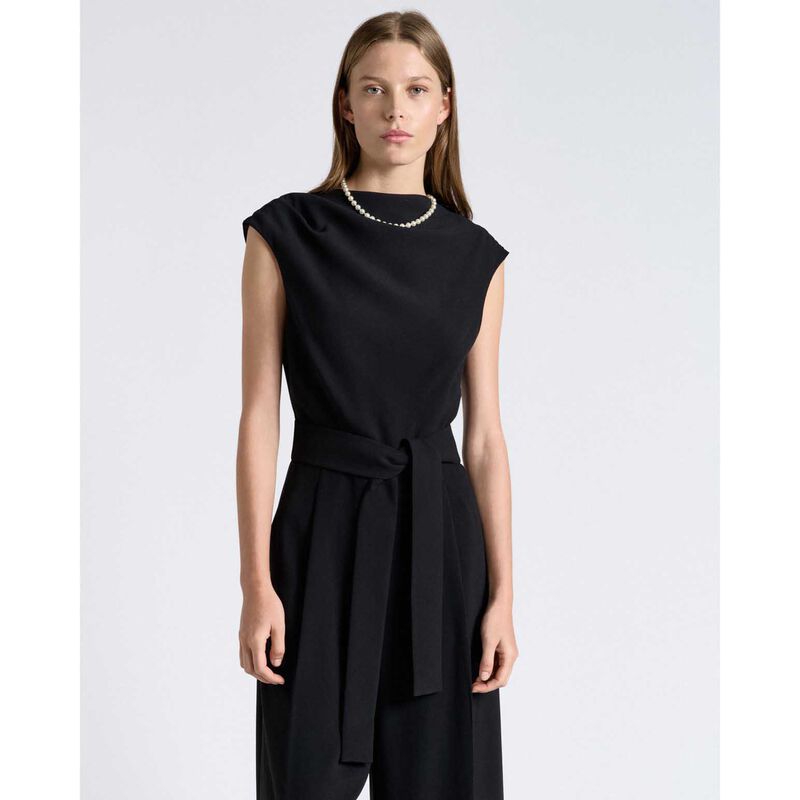 Cue Crepe Cowl Neck Jumpsuit image number 3